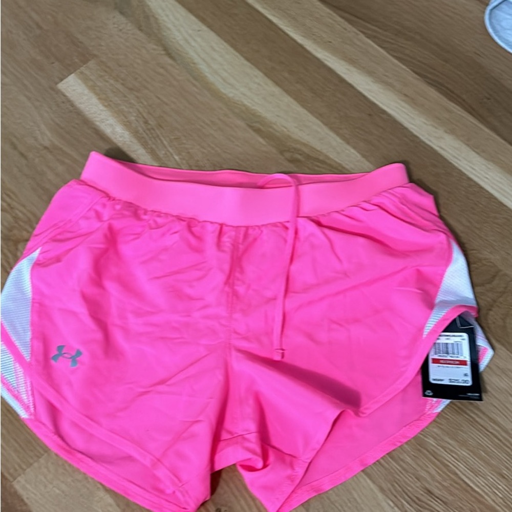 Under Armour women’s hot pink size extra small shorts